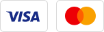 Visa and Mastercard accepted