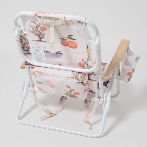Luxe Beach Chair – Welcome to Paradise Chalk