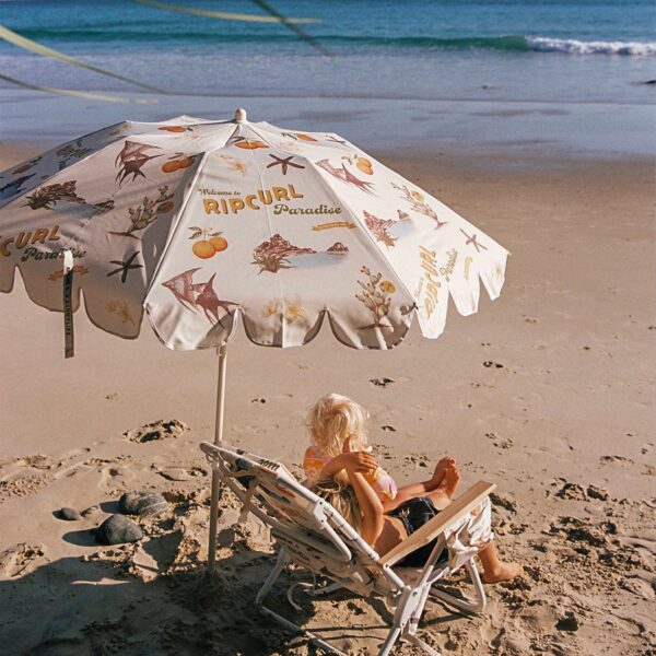 Luxe Beach Chair – Welcome to Paradise Chalk