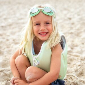 Kids Swim Goggles – Shred Turtle Aqua