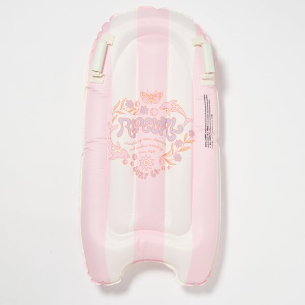 Kids Surf Mat – Dolphin Surf Co Pink Stripe