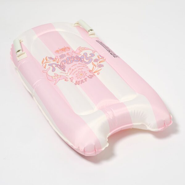 Kids Surf Mat – Dolphin Surf Co Pink Stripe