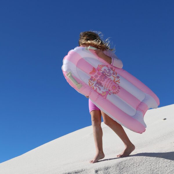 Kids Surf Mat – Dolphin Surf Co Pink Stripe