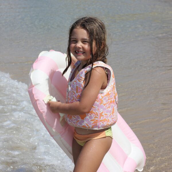 Kids Surf Mat – Dolphin Surf Co Pink Stripe