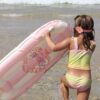 Kids Surf Mat – Dolphin Surf Co Pink Stripe