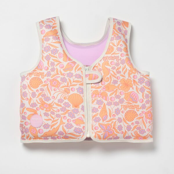 Kids Swim Vest 3-6 – Ocean Magic Pink