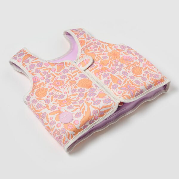Kids Swim Vest 3-6 – Ocean Magic Pink