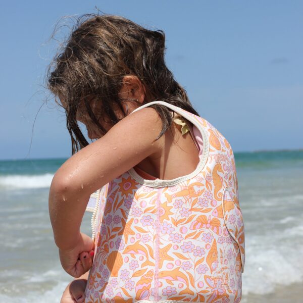 Kids Swim Vest 3-6 – Ocean Magic Pink