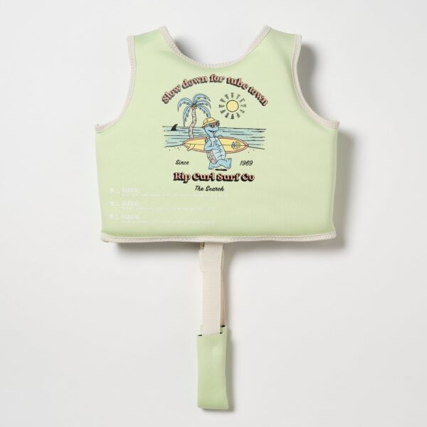 Kids Swim Vest 2-3 – Shred Turtle Aqua