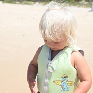 RCSVMSTA_L_1 Kids Swim Vest 2-3 – Shred Turtle Aqua