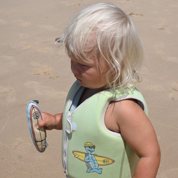 Kids Swim Vest 2-3 – Shred Turtle Aqua