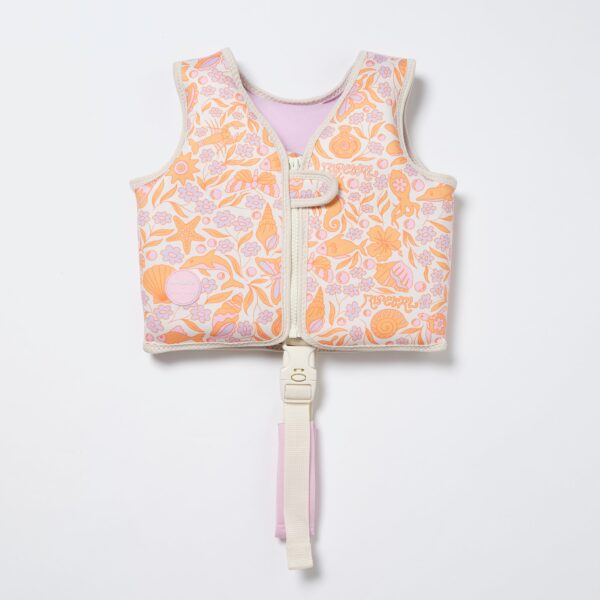Kids Swim Vest 2-3 – Ocean Magic Pink