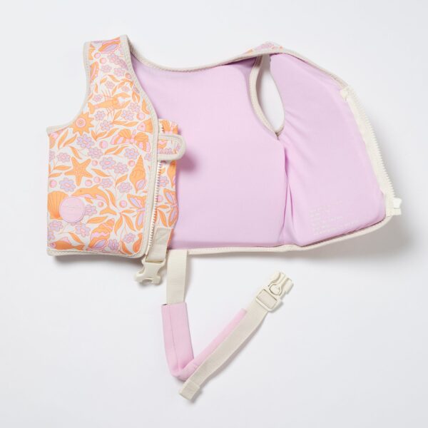 Kids Swim Vest 2-3 – Ocean Magic Pink