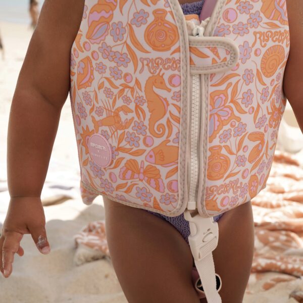Kids Swim Vest 1-2 – Ocean Magic Pink