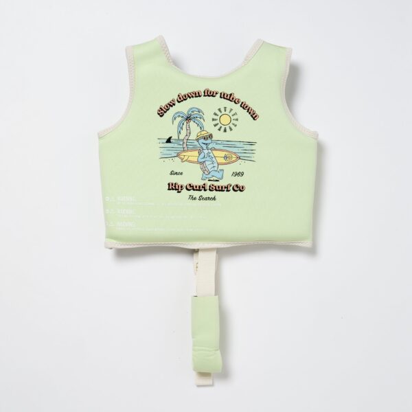 Kids Swim Vest 1-2 – Shred Turtle Aqua
