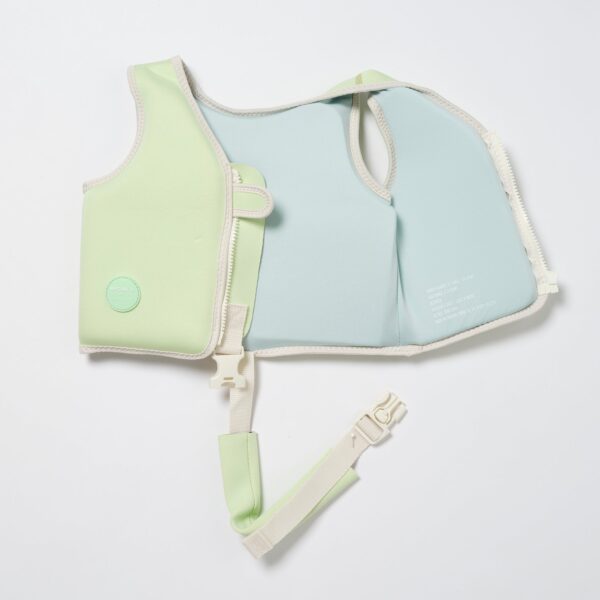 Kids Swim Vest 1-2 – Shred Turtle Aqua