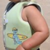 Kids Swim Vest 1-2 – Shred Turtle Aqua