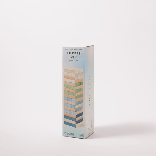 Giant Jumbling Tower – Sorbet Dip