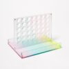 S35LROWX_1 Lucite 4 In A Row – Aurora