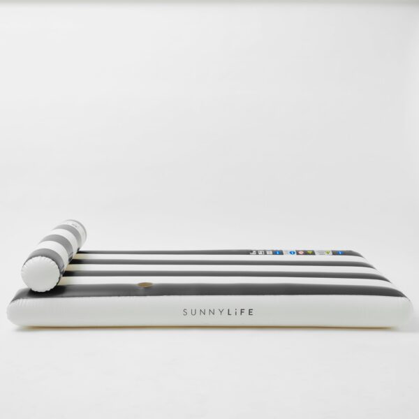 S3EXLLBL Luxe Lilo – Black Stripe