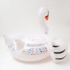 Luxe Ride-On Swan – White