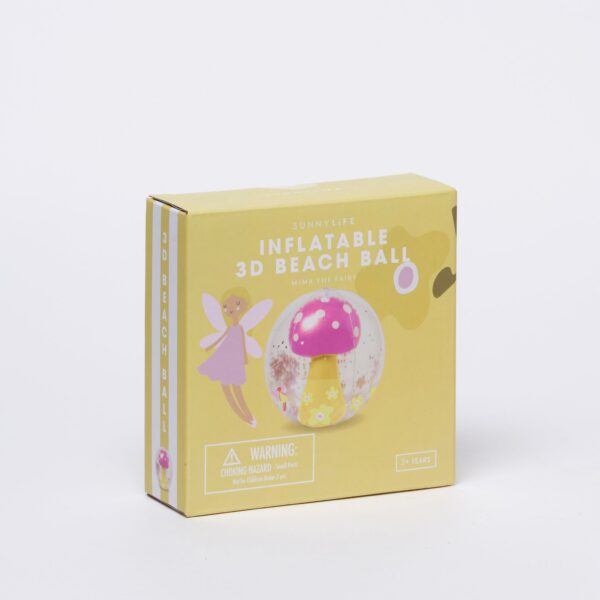 3D Inflatable Beach Ball Mima the Fairy Lemon Lilac