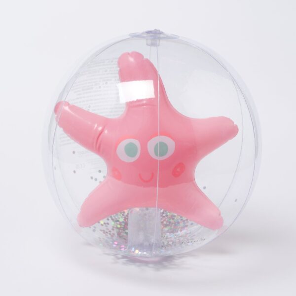 S3PB3DOT 3D Inflatable Beach Ball – Ocean Treasure Rose