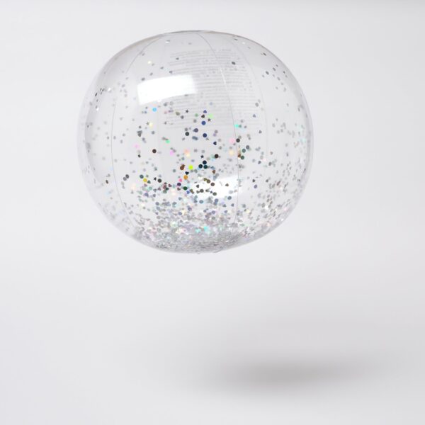 Inflatable Beach Ball Glitter