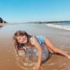 Inflatable Beach Ball Glitter