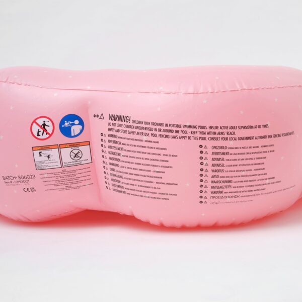 Inflatable Backyard Pool – Ocean Treasure Rose