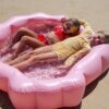 Inflatable Backyard Pool – Ocean Treasure Rose