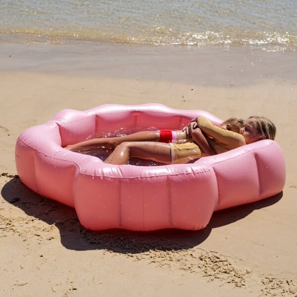 Inflatable Backyard Pool – Ocean Treasure Rose