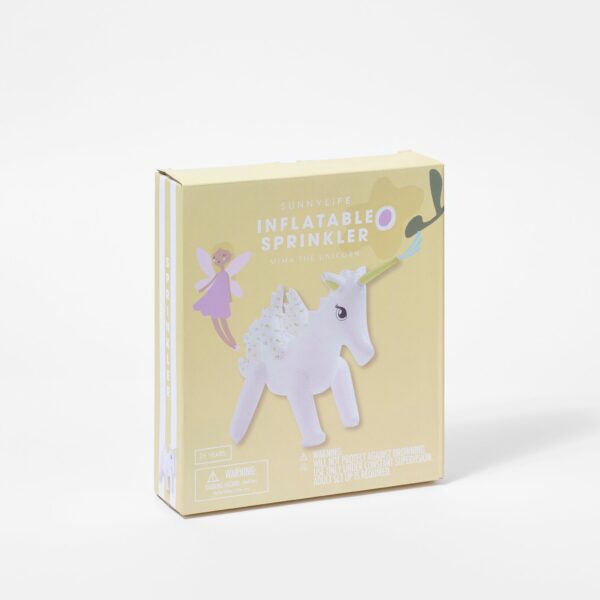 Inflatable Sprinkler – Mima the Unicorn Lemon Lilac
