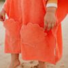 Beach Hooded Towel – Ocean Treasure Neon Rose