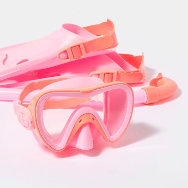 S3VDSMOT_1 Kids Dive Set Medium – Sea Seeker Strawberry