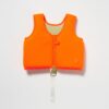 S3VEUMSO Kids Swim Vest 2-3 EU – Sonny the Sea Creature Neon Orange