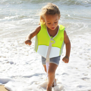Kids Swim Vest 1-2 EU – Shark Tribe Blue Neon Citrus