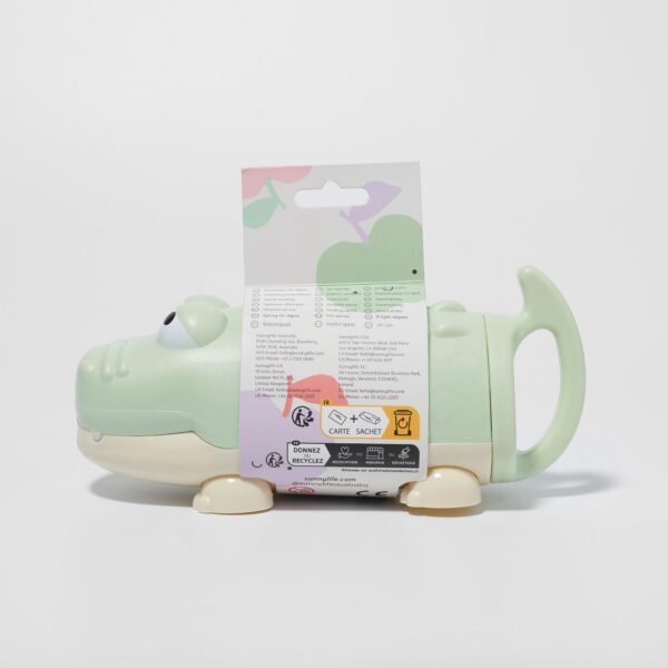 S41ASCRC_3 Water Squirters – Crocodile Pastel Green
