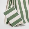 S41BBOLI_1 Carryall Beach Bag – The Vacay Olive Stripe