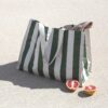 S41BBOLI_L_1 Carryall Beach Bag – The Vacay Olive Stripe