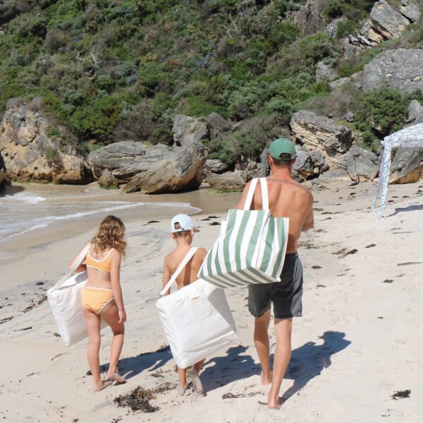 S41BBOLI_L_4 Carryall Beach Bag – The Vacay Olive Stripe
