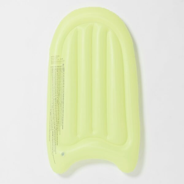 Inflatable Body Board – The Sea Kids Blue-Lime