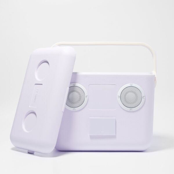 Beach Cooler Box Sounds Speaker – Rio Sun Pastel Lilac Cream