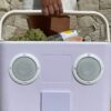 Beach Cooler Box Sounds Speaker – Rio Sun Pastel Lilac Cream