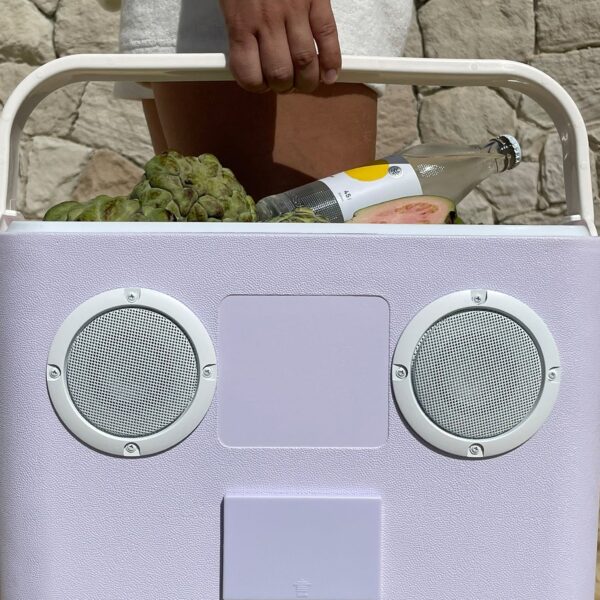 Beach Cooler Box Sounds Speaker – Rio Sun Pastel Lilac Cream