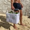 Beach Cooler Box Sounds Speaker – Rio Sun Pastel Lilac Cream