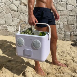 S41BCPSL_L_2 Beach Cooler Box Sounds Speaker – Rio Sun Pastel Lilac Cream