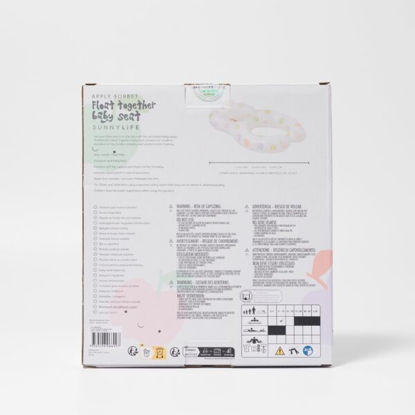 Float Together Baby Seat – Apple Sorbet Multi