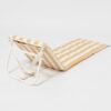 S41BRMST_2 Reclining Beach Chair – Mango Bay Golden Mustard Stripe