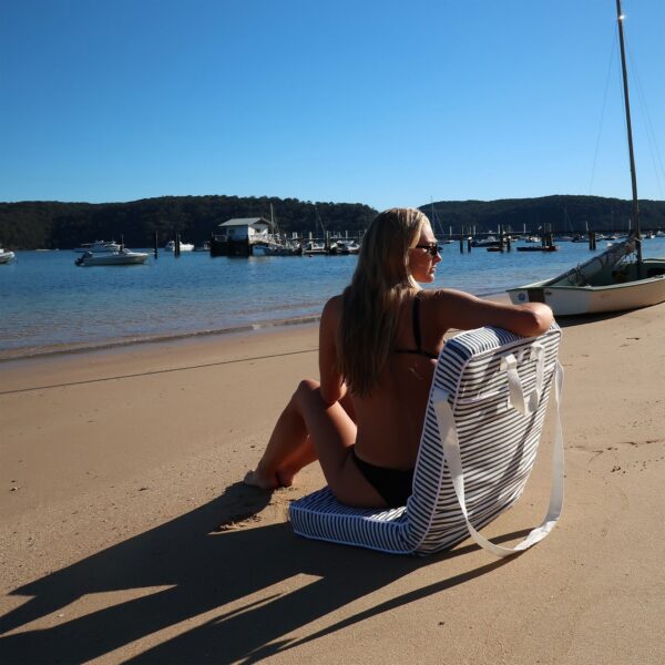 Take Anywhere Folding Chair – Resort Stripe